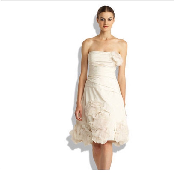 Bcbg ivory dress Clearance